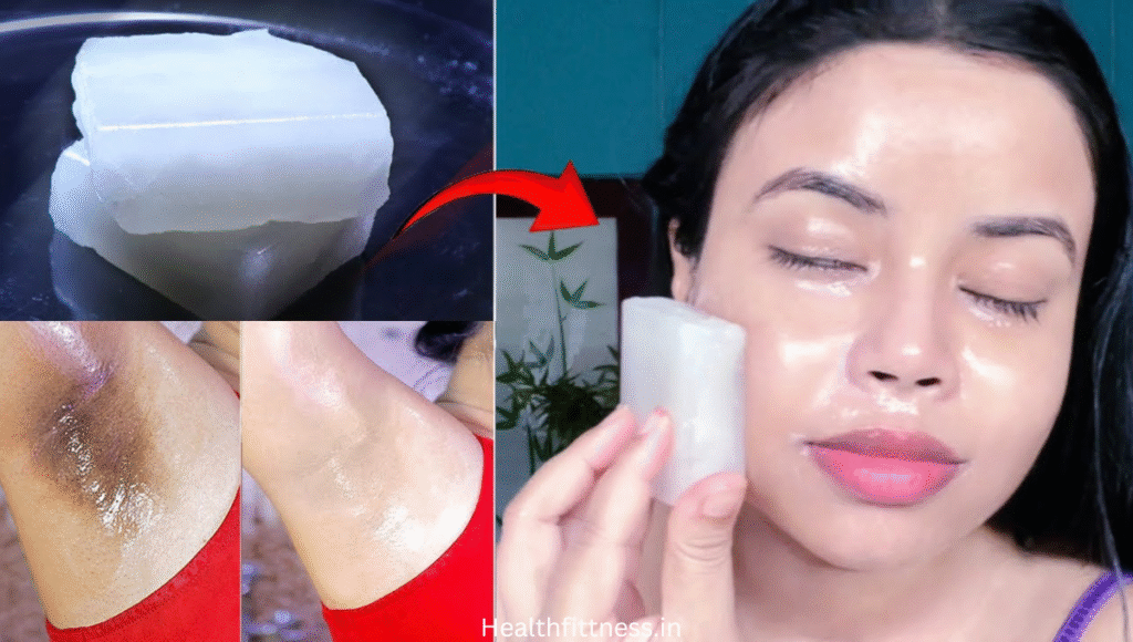 फिटकरी का जादू नेचुरल ग्लो: पिंपल्स और दाग-धब्बों का आसान इलाज