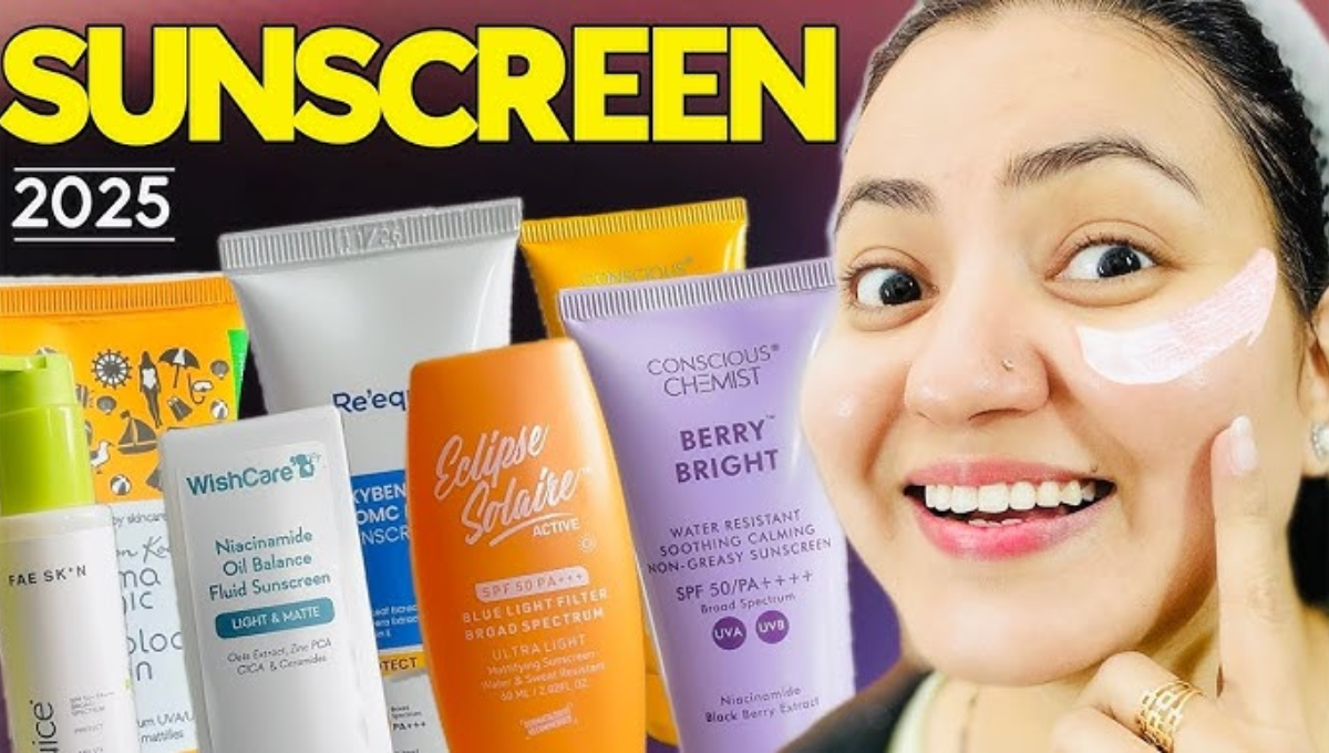 रोज़ाना की धूप से सुरक्षा: 2025 में इस्तेमाल करने लायक 8 बेहतरीन सनस्क्रीन